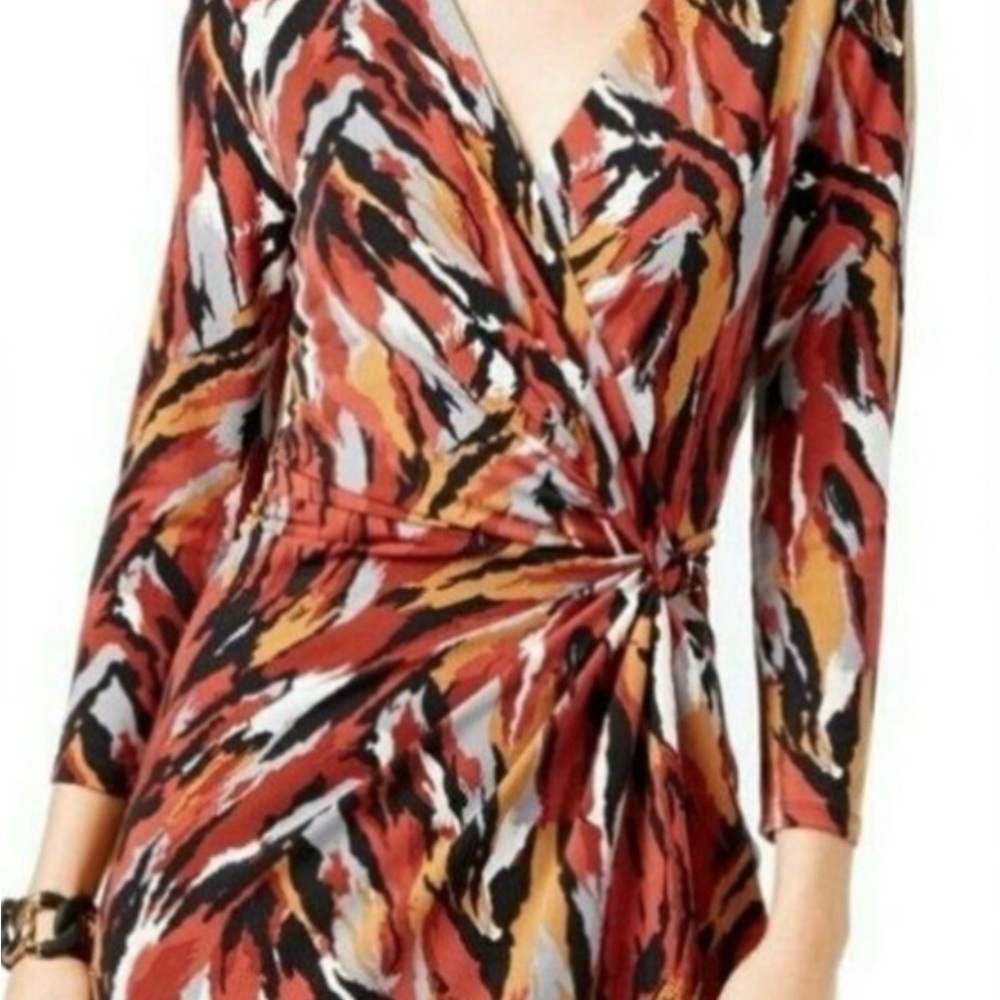 Anne Klein Wrap Dress - Picture 8 of 9